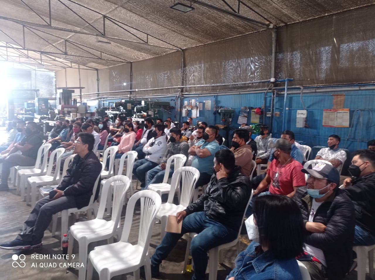 Capacitación SST en campo